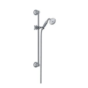 SL8C4M1D8CR Saliscendi 62cm con scorrevole, doccia Matilde, manopola e flessibile SPHERA