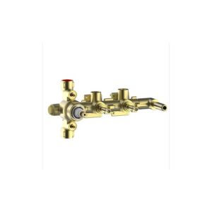 Z00135000000005 Parte incasso termostatico 2 vie in ottone APICE  BOSSINI