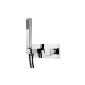 Z005365030 Miscelatore monocomando da incasso con doccetta e flessibile AKI BOSSINI - immagine 1