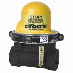 852H-1032 Valvola di sicurezza antisismica orizzontale 1.1/4 CIMBERIO