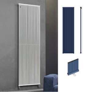 KQH 300- 65 Calorifero con tubi radianti quadri di 15 x 15 mm 300H - 65L cm BREM