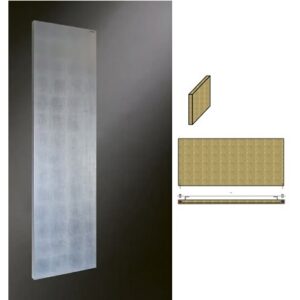 SPAV 63-220 Piastra S-PLATT orizzontale argento 63-220cm BREM - immagine 1