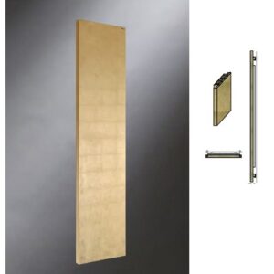SPLOH 180- 63 Piastra Sp-platt foglia oro con lamelle radianti 180-63cm BREM - immagine 1