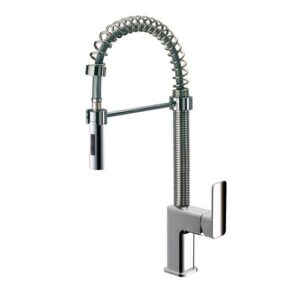 144520 Miscelatore lavello con molla e doccetta 2 getti EURORAMA