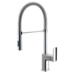 144527 Miscelatore lavello con molla e doccetta 2 getti EURORAMA