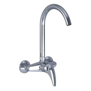14455 Miscelatore lavello a parete con bocca girevole EURORAMA - immagine 1