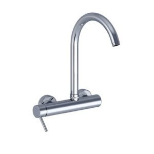 145465 Miscelatore lavello a parete con bocca girevole EURORAMA