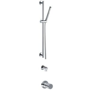 PER55050SLTCV Combinazione Doccia con asta saliscendi, flessibile e doccetta monogetto EURORAMA - immagine 1