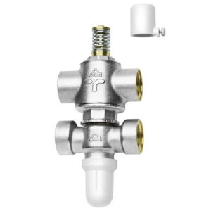 114.05.70 Valvola di zona motorizzabile 4 vie NC 3/4" RBM - immagine 1