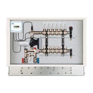 775.06.80 Centralina di distribuzione per circuiti a bassa temperatura con servomotore int.111 8+8 RBM - immagine 1