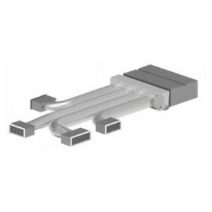 TKFL02 Kit Rapido Fastfan Distrib. Per Fancoil 2 Bocchette Linea.160 IDEAL CLIMA - immagine 1