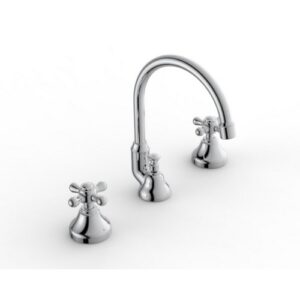 20020102A00CRCR Rubinetto lavabo collo girevole cromato Classic 802 ZAZZERI