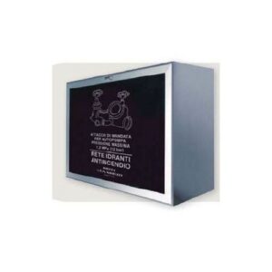 CL133IIN Cassetta Da Esterno Inox Per Gruppo Autopompa 2'-2'1/2 C/ Lastra MANFREDI - immagine 1