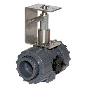 DC2D2C3D4 Valvola diamant 2 vie 1"1/4 pvc filettato con apertura manuale COMPARATO - immagine 1