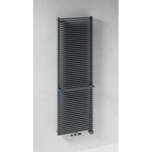 PEN122S050ESP Radiatore scaldasalviette elettrico verticale PENTAGONO 1305X500 CALEIDO