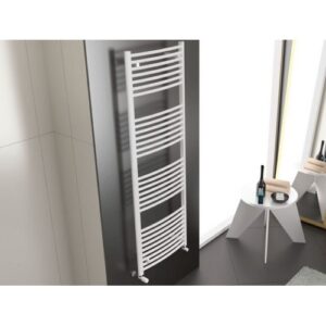 3551646101065 Termoarredo Scaldasalviette LISA 22 CURVO Interasse 50 mm 1160X450 CORDIVARI - immagine 1