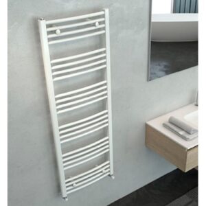 3551650000267 Termoarredo Scaldasalviette ROBERTA CURVO Interasse 50 mm 1238X500 CORDIVARI - immagine 1