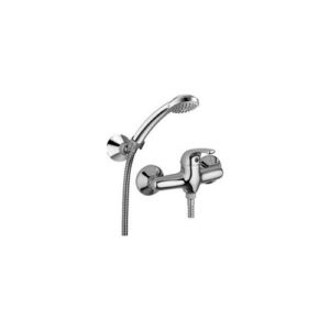 APM3168DCR Mix doccia esterno 1/2" con duplex Madera APOLLO 3 PAFFONI