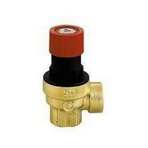 513425    Valvola di sicurezza ordinaria, attacchi FF   1/2" 2,5  BAR CALEFFI - immagine 1