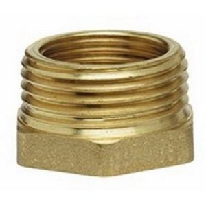 3037.05 RIDUZIONE MASCHIO FEMMINA ESAGONALE GIALLA 3/8 X 1/4 - immagine 1