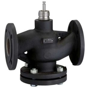 636060 Valvola regolazione a due/tre vie, flangiata, a globo DN 65    63 CALEFFI - immagine 1