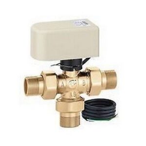 644362   1"  230V Valvola a sfera a tre vie deviatrice, motorizzata  CALEFFI - immagine 1