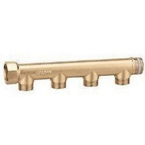592726 1 1/4  Collettore semplice, componibile.  tenuta PTFE. CALEFFI - immagine 1