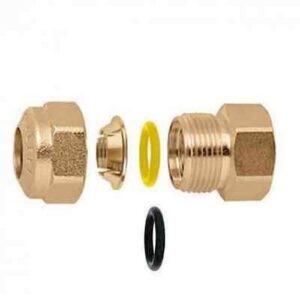 900308 Raccordo femmina 3/8" F - Ø 8 CALEFFI - immagine 1