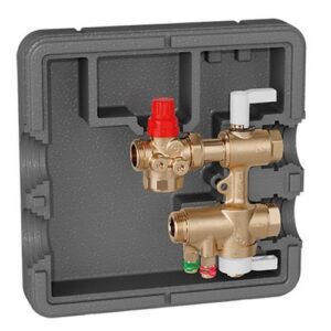 149510 H20 Gruppo di collegamento regolazione unità terminali HVAC DN 20 CALEFFI - immagine 1