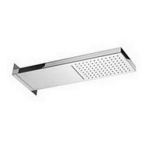 ZSOF099CR Soffione 'Rettangolare' doppio getto CASCADE 530 x 160 mm PAFFONI