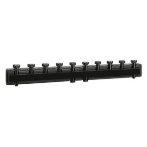 550250 Collettore per impianti di riscaldamento e condizionamento con coibentazione 5 derivazioni 1 1/2" CALEFFI - immagine 1