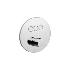 CPT019CR Set esterno termostatico incasso doccia piastra Tonda COMPACT PAFFONI - immagine 1