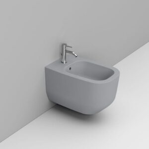 D502645 Bidet Sospeso 36X56 Grigio Cemento Alba  DOLOMITE