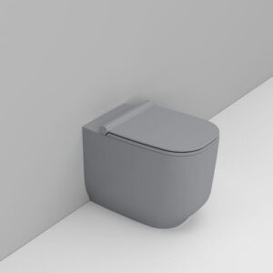 D503145 Vaso Appoggio Filo Parete 36X56 Grigio Cemento Alba  DOLOMITE