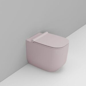 D503165 Vaso Appoggio Filo Parete 36X56 Rosa Alba  DOLOMITE