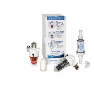 KITSALV2 Defangatore filtro magnetico multi-installazione+dosatore polifosfati+neutralizzatore condensa KIT SALVACALDAIA 2 EUROACQUE - immagine 1