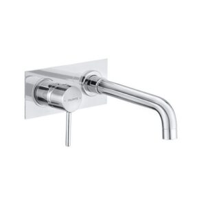R2022CR Miscelatore Monocomando Lavabo A Parete Con Piastra Cromato Game  DOLOMITE