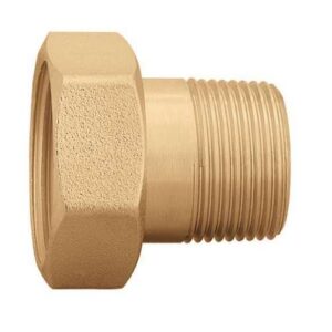 R59485 Bocchettone a sede piana 1 1/2” F x 1 1/4” M CALEFFI - immagine 1
