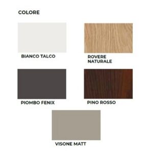 MTC7550BM Mobile bagno a terra 2 cassetti 75x50xh73 Volant BIANCO TALCO COLAVENE - immagine 2