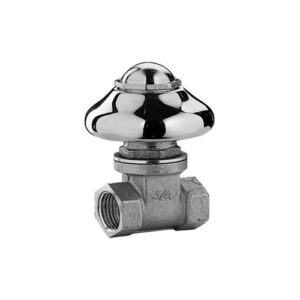 ZACC051CR Saracinesca inc. capp.2 pz 3/4' cromo PAFFONI - immagine 1