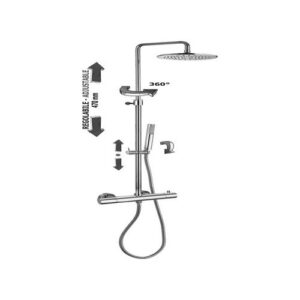 ZCOL638KLIQCR Colonna doccia Mini Birillo PAFFONI - immagine 1