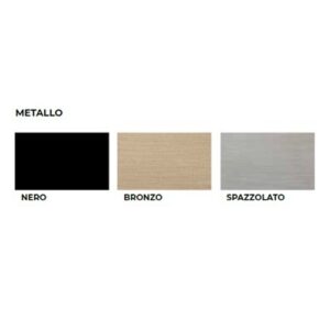 STC8046N Struttura portalavello con ripiano per lavabo Camaleo 80 NERO MATT COLAVENE - immagine 2