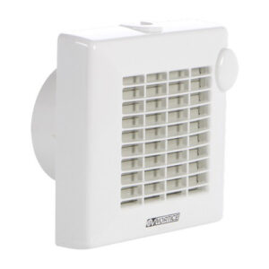 11322 Aspiratore elicoidale Punto Ø 120 mm con cuscinetti a sfere, chiusura/apertura automaticaM 120/5" A LL VORTICE