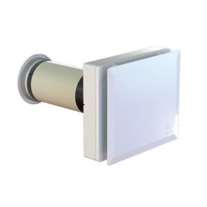 12436 Recuperatore di calore decentralizzato con telecomando e sensore umidità Ø 100mm 
VORT HRW 30 MONO EVO HCS VORTICE