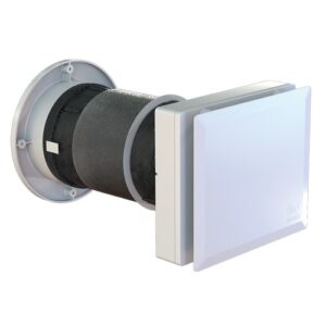 12437 Recuperatore di calore decentralizzato con telecomando e sensore di umidità Ø 160mm VORT HRW 40 MONO EVO HCS VORTICE