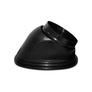 21489  Tegola nera Ø 125/150/160mm TEG D.125/150 5-25° 8525 VORTICE
