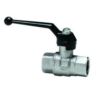 337140N Valvola a sfera passaggio totale a leva 4" FF RBM - immagine 1