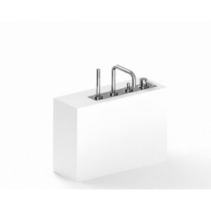 4707N498A00CRCR Rubinetto vasca da piano cromato Modern Da-Da 7 Mono ZAZZERI