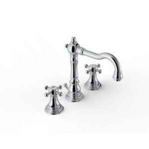 55010102A00CRCR Rubinetto lavabo cromato Classic Kent 2 ZAZZERI