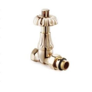 0372-1500VC0S Valvola Termostatica Old Style Floreale Vd 1/2" Nero Matt S.R.